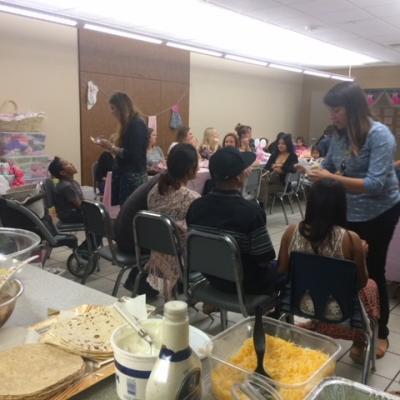 Food Catering for a Survivor’s Baby Shower with Coordination with Community Service Program’s (CSP)